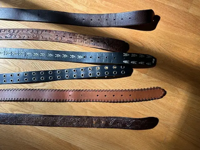 Men's leather belts, buckles in Men's in Saskatoon - Image 6