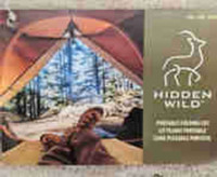 New in box - Hidden Wild XL Camping Cot