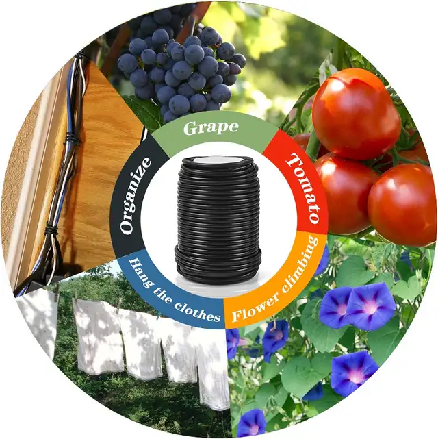 Black Garden Flexible Wire Tie in Outdoor Tools & Storage in Burnaby/New Westminster - Image 8