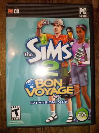 The Sims 2s bon voyage expansion pack pc game, View more