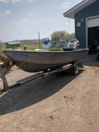 14 foot aluminum  boat 