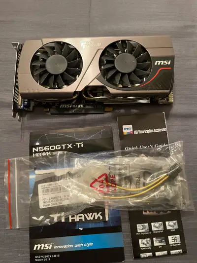 MSI N560GTX-Ti Hawk, View more