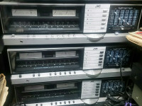 JVC  receiver+EQ   (& 1 avec tape) prend echange/recup audio 70s