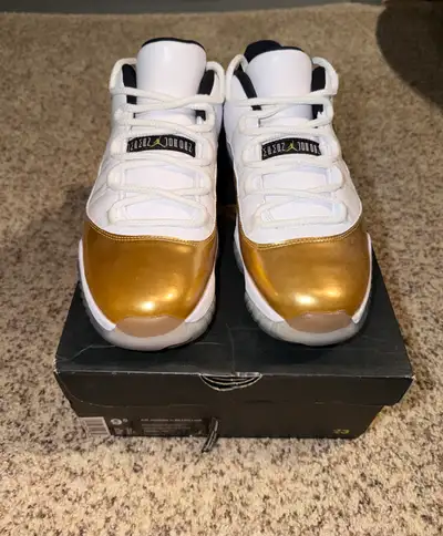 Jordan 11’s For Sale (72-10, Ceremony Gold, Animal Pack), View more