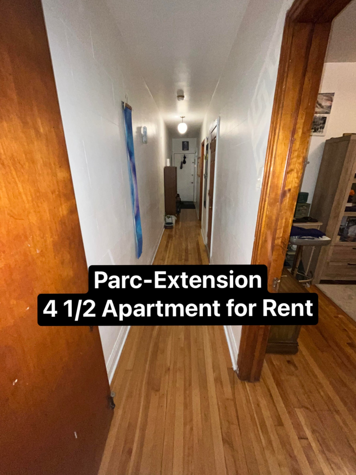 4 1/2 Apartment for Rent (Parc-Ex) — photo 1