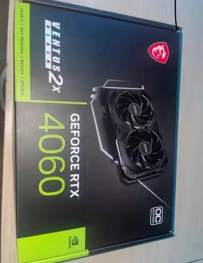 MSI GeForce RTX 4060 Ventus OC – Like New!, View more