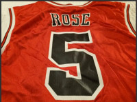 Reebok Jalen Rose Chicago bulls jersey Mens Large