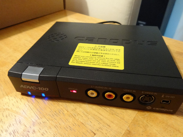 Digital Video Converter Canopus ADVC-100 for sale in CDs, DVDs & Blu-ray in Markham / York Region - Image 2