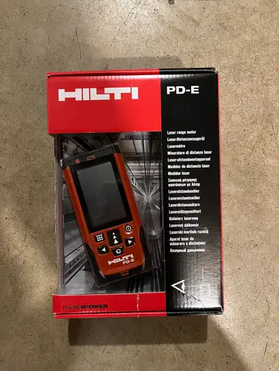 Hilti - PD-E Laser Measuring Device, View more