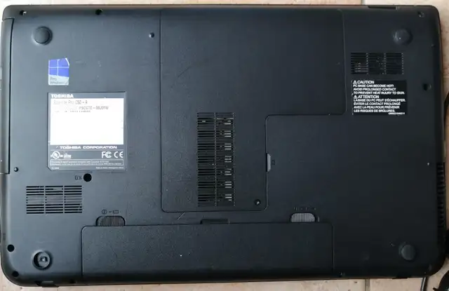 Toshiba Satellite Pro C50-A (model PSCG7C-00J01U) in Laptops in City of Montréal - Image 4