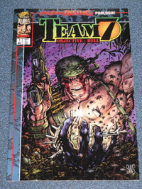 Team 7 Objective Hell#’s 1, 2 & 3 +2 Wildstorm cards! comic book