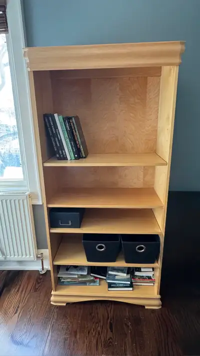 Solid Wood Bookshelf – Made in Canada (Morigeau-Lépine), View more