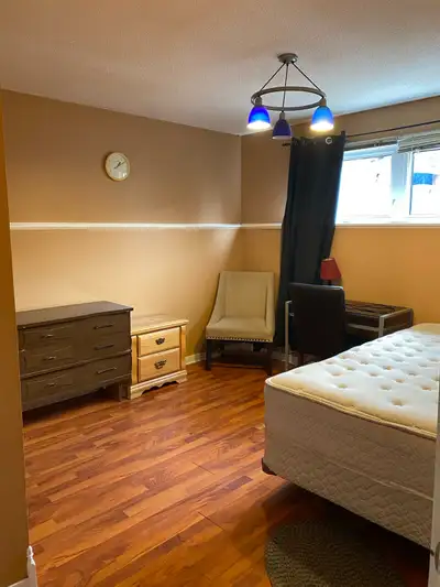 Close to UofR 16 mins walking distance Shared washrooms and kitchen (no living room for sharing ) Re...