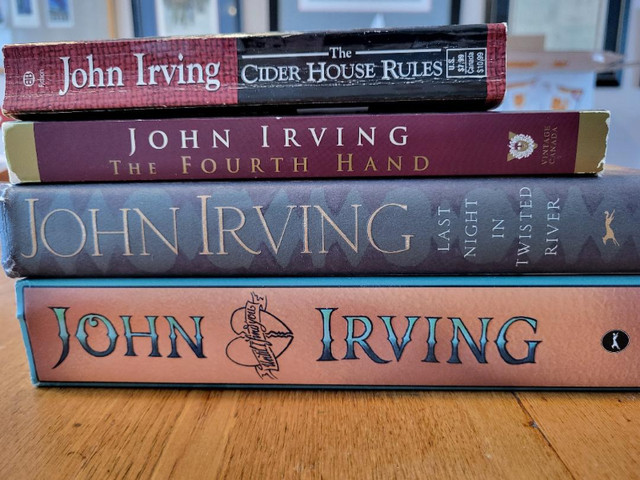 Novels, John Irving in Fiction in London