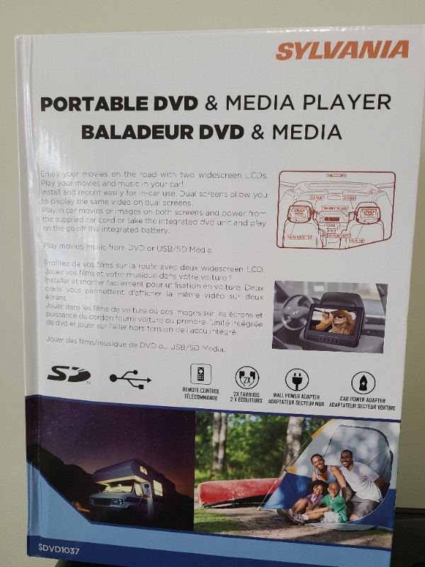 PORTABLE DVD & MEDIA PLAYER in CDs, DVDs & Blu-ray in St. Catharines - Image 3
