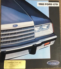FORD LTD Auto Brochures for Sale