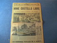 L'ILLUSTRATION-VOL 3-MONTREAL NEWSPAPER, QUE-8/16/1933-VINTAGE!