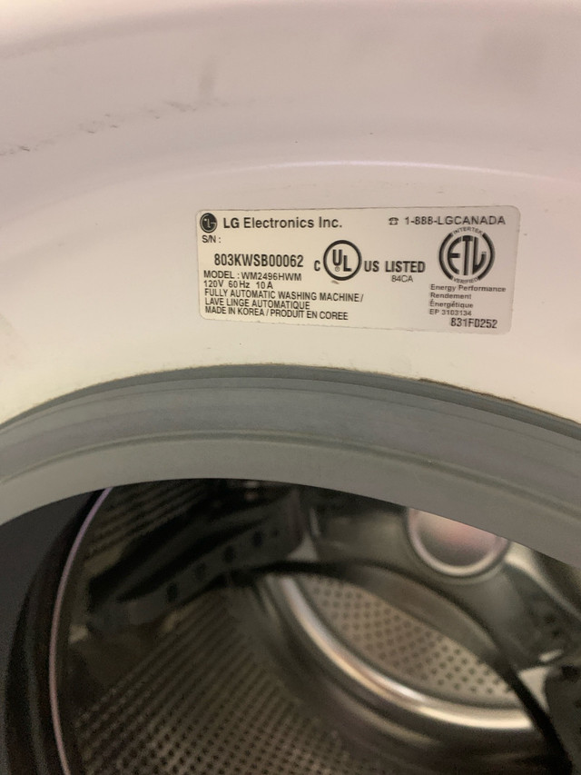  Washing Machine - White in Washers & Dryers in Calgary - Image 3