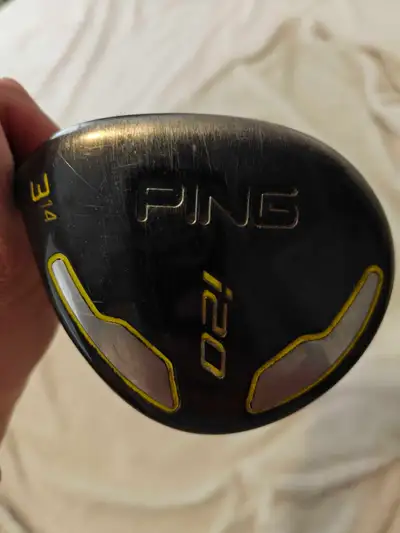 Ping i20 3 wood with extra stiff shaft , View more