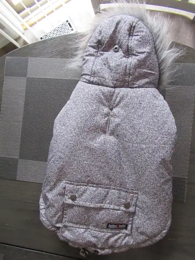 Dog: Bailey & Bella Grey Pepper Parka BRAND NEW WITH TAGS, View more