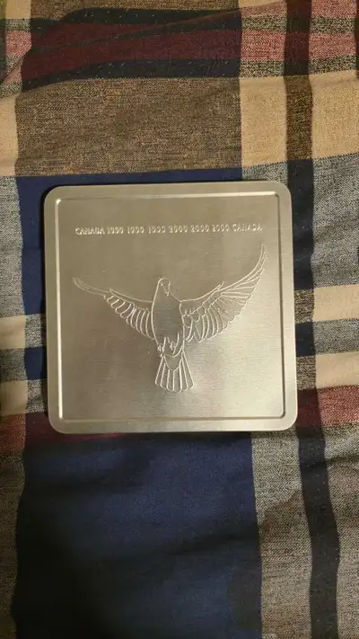 OFFICIAL Canada Post millenium coin & stamp set 1999,2000, View more