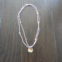 Hello Kitty Stretchy Beaded Necklace