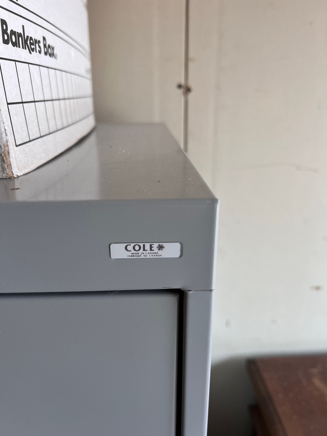 Metal filing cabinet  in Other in Barrie - Image 3