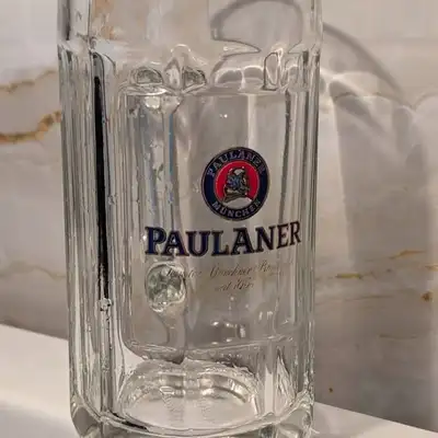 1 Glass Paulaner Munchen Krug Mug, View more