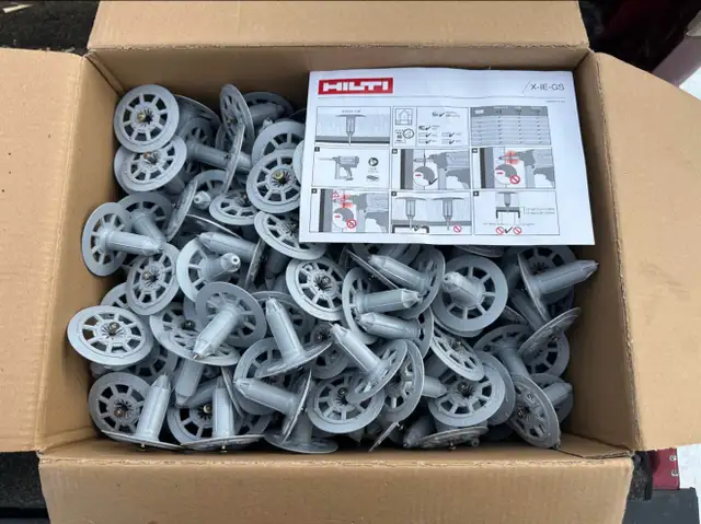 X-IE-GS Insulation Fastener-2in (400pcs) in Hardware, Nails & Screws in Edmonton - Image 2