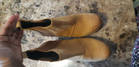 Sorel brown wedge boots size 9 with tag price is firm
