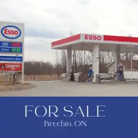 FOR SALE - ESSO GAS STATION - BRECHIN, ON