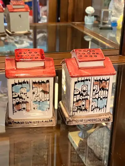 Vintage Lundbreck Cetamic Salt and Pepper Shakers , View more