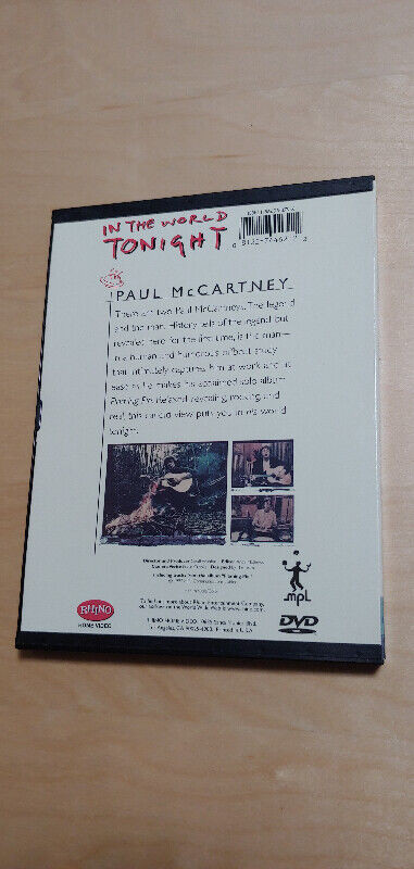 Paul McCartney In The World Tonight Beatles DVD Flaming Pie Doc in CDs, DVDs & Blu-ray in Markham / York Region - Image 2