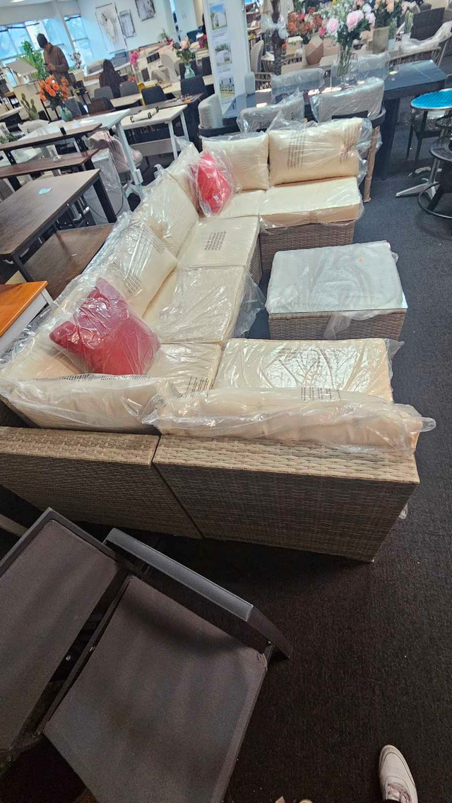 7 PC Outdoor Patio Set Cheap price $699 in Patio & Garden Furniture in Markham / York Region - Image 2