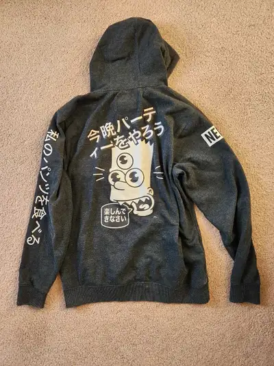 NEFF X Bart Simpson Wasabi hoodie, View more