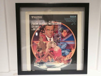 Framed James Bond Soundtrack - From Russia With Love