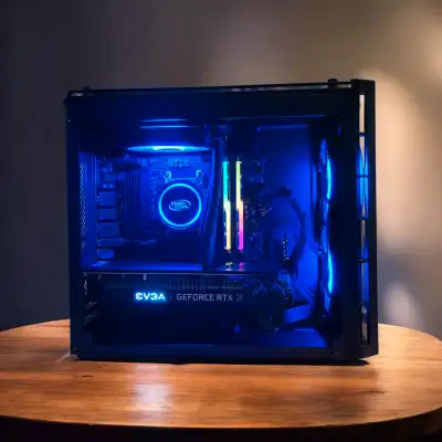 EVGA GeForce RTX 3070 XC3 AMD Ryzen 5 5600 (6 Cores, 12 Threads) Deepcool 140mm AIO Cooler MSI PRO B...