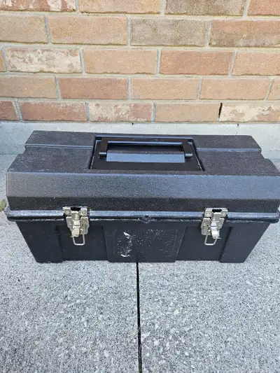 Black toolbox, View more
