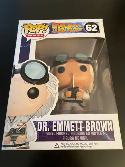 Funko Pop! Back to the Future Dr. Emmett Brown (#62) First-Run, View more