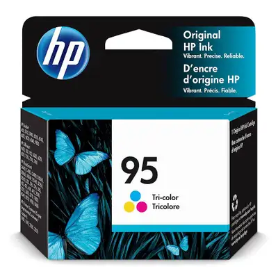 HP 95 Tri-Color Inkjet Print Cartridge with Vivera Inks (C876..., View more