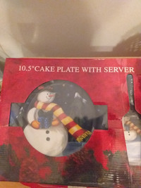 Christmas serving plate