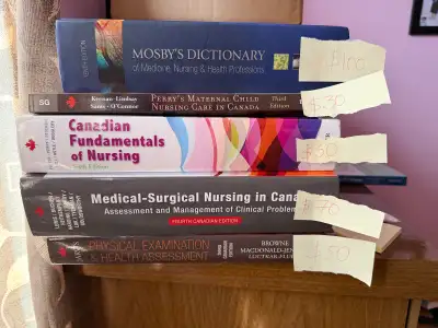 Nursing Textbooks: Read description for prices, View more