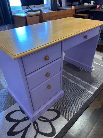 Oak Desk,  Bedside Table & Dresser, View more