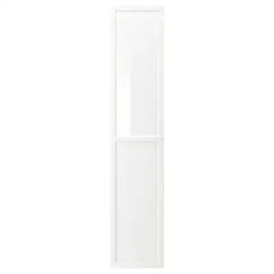 2 Portes IKEA BILLY / OXBERG – Blanc, vitrage, 80x30 cm, View more