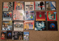 Assorted Lot of 15 different cds + 5 cassette tapes