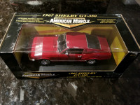 1:18 Diecast ERTL 1967 Shelby GT350 Ford Mustang Red