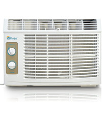 Senville 5,000 BTU Window Air Conditioner and Fan, Easy Mechanic
