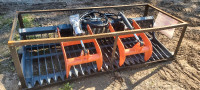 New Hydraulic Dual Arm Grapple  - Skid Steer/Tractor - L00K!