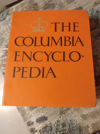 World book encyclopedias and Columbia encyclopedia
