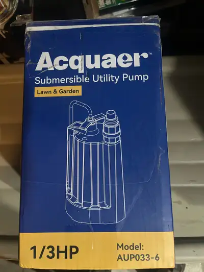 Acquaer submersible pump, View more